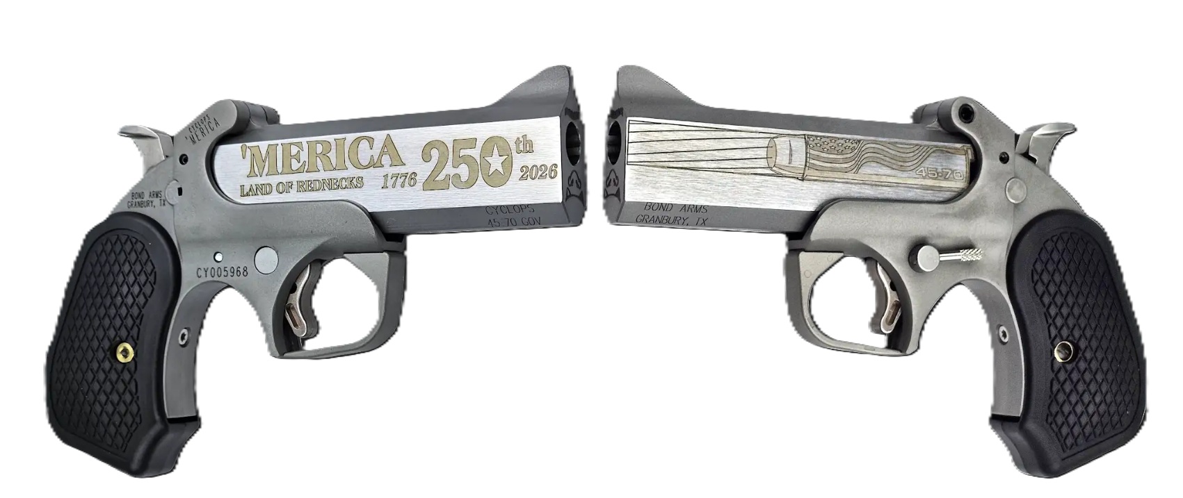 250TH REDNECK 45-70 SS 4.25\\